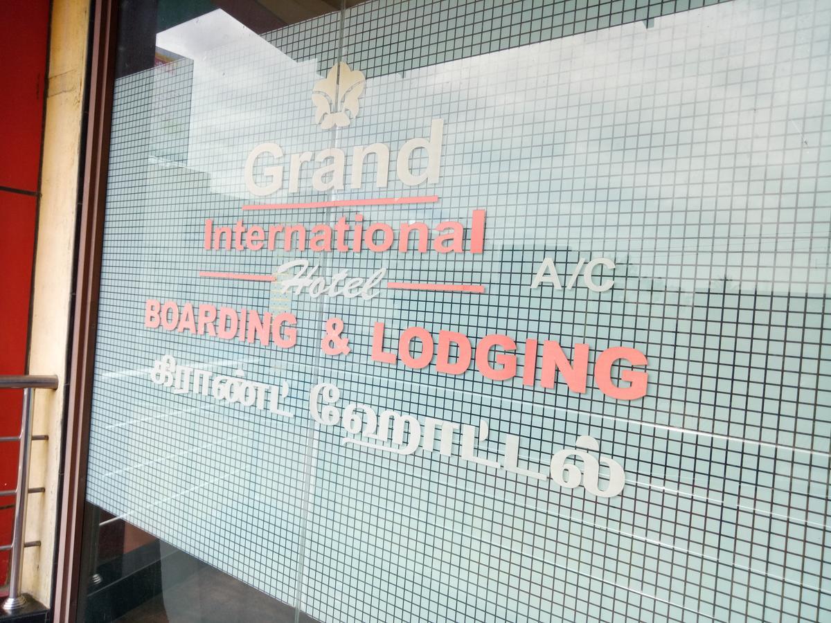 Grand International Hotel Erode Kültér fotó